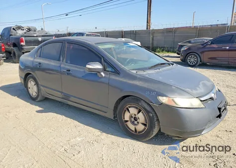 2008 Honda Civic Hybrid from USA, damaged, VIN JHMFA36238S028892